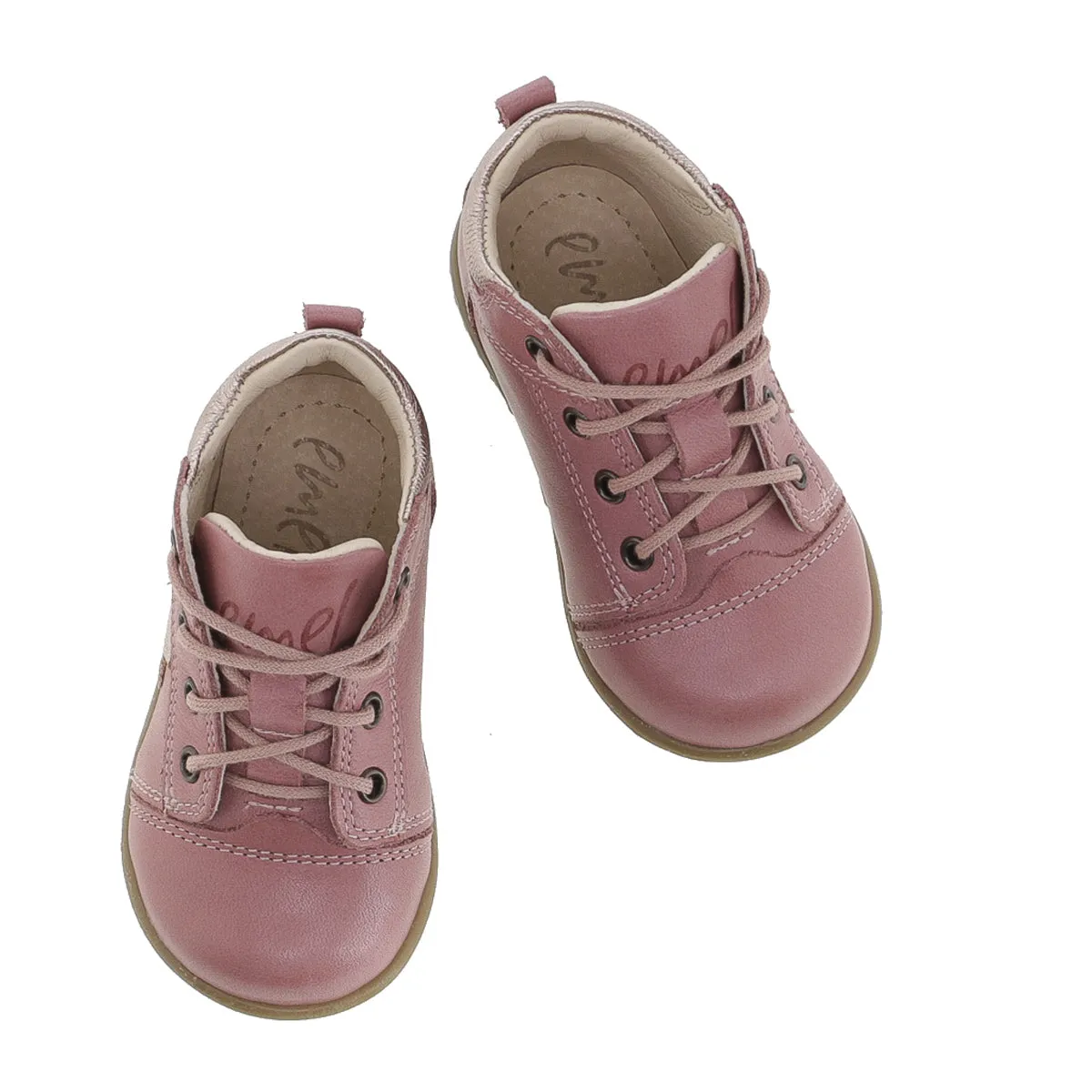 (2069G) Emel Lace Up First Shoes