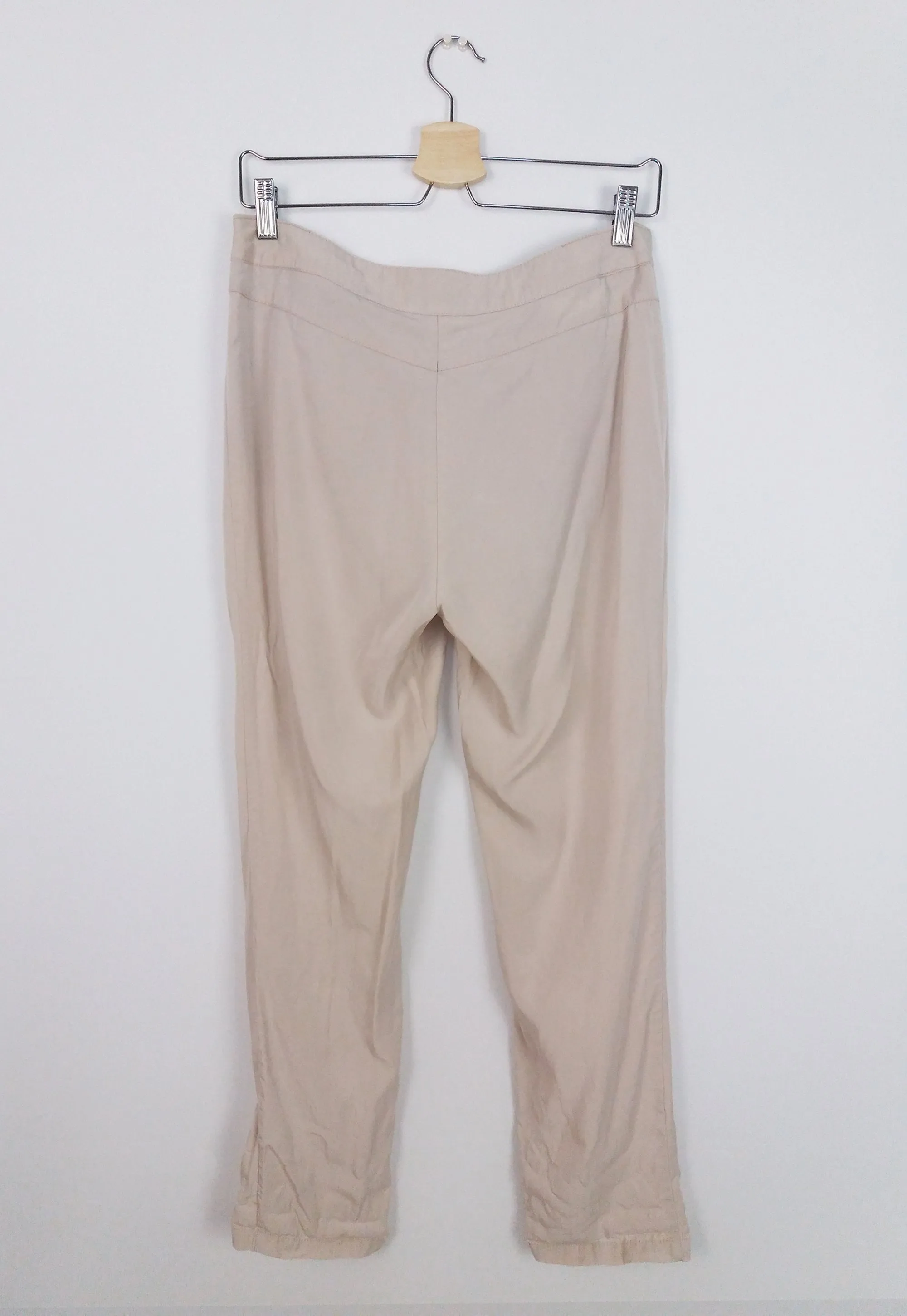 90's BIAGGINI Soft Viscose Casual Trousers - size S-M