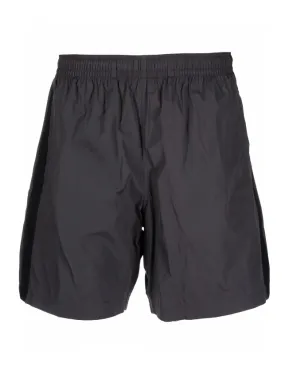 Alexander McQueen selvedge logo-jacquard swim shorts