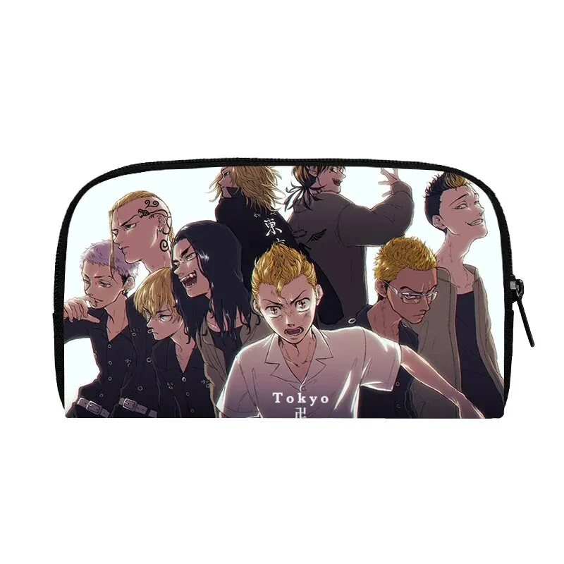 Anime Tokyo Revengers Wallet Canvas Money Bags for Travel Casual Teenagers Long Purse Gift