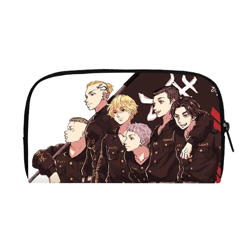 Anime Tokyo Revengers Wallet Canvas Money Bags for Travel Casual Teenagers Long Purse Gift