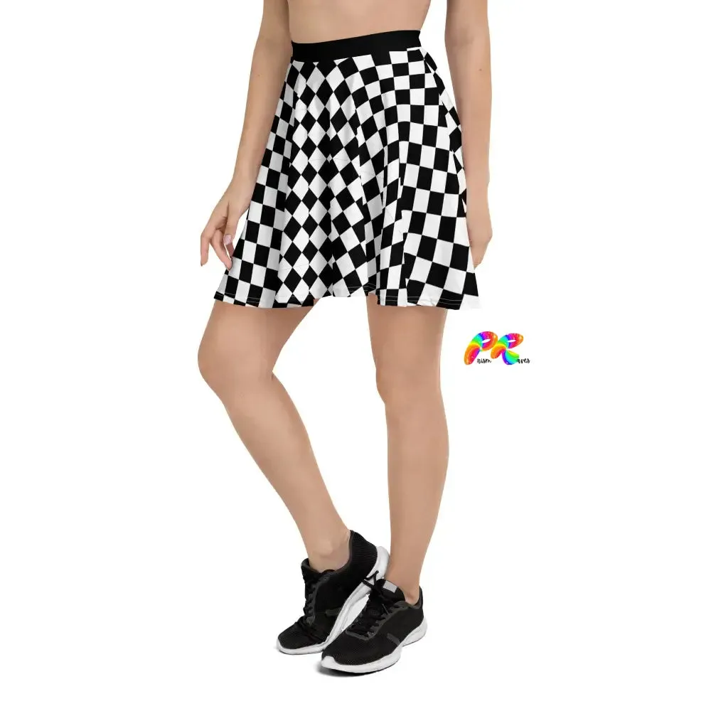 Argyle Skater Skirt