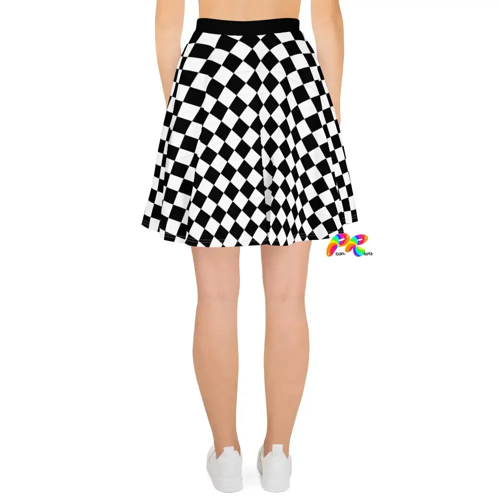 Argyle Skater Skirt