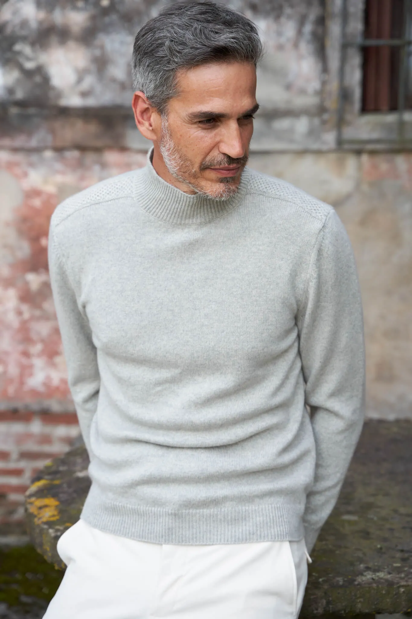 Arvel knitted crew neck in cashmere