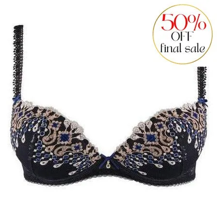 Aubade Joyau Eternal Contour Push Up Bra In Royal UBN18