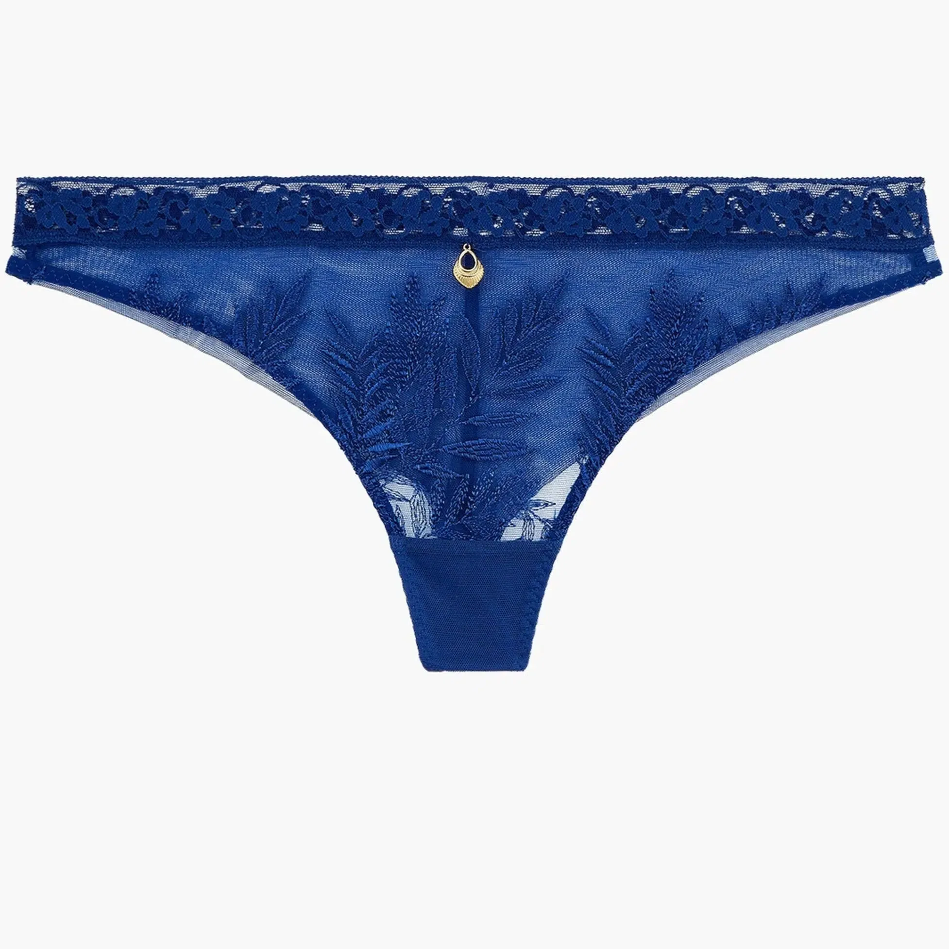 Aubade Parenthese Tropicale Tanga Electric Blue LB26