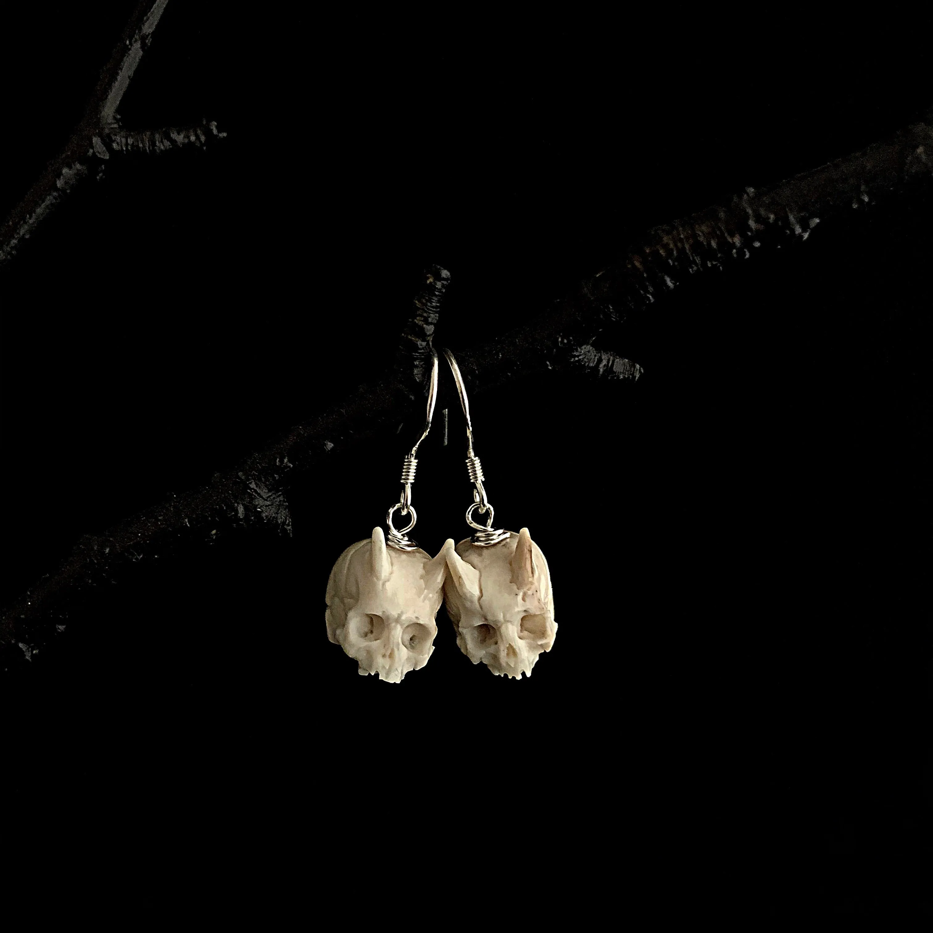 Azazel Skull Earrings