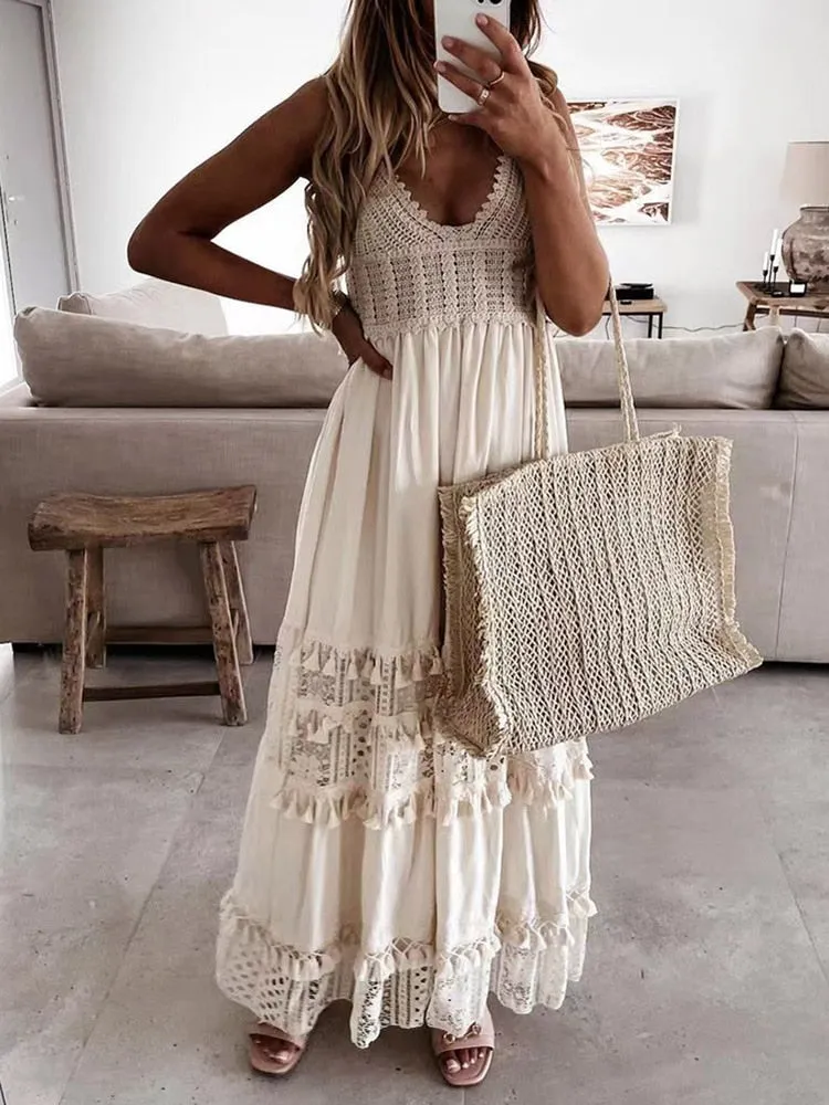 Boho Queen Quastenkleid