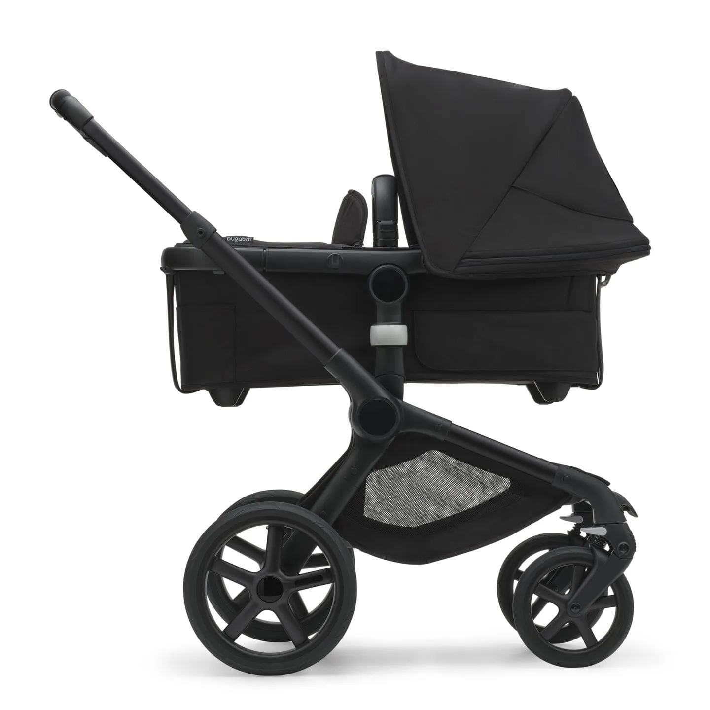 Bugaboo Fox 5, Cabriofix i-Size and Base Travel System - Black/Midnight Black/Midnight Black