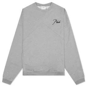 Crewneck - Heather Grey