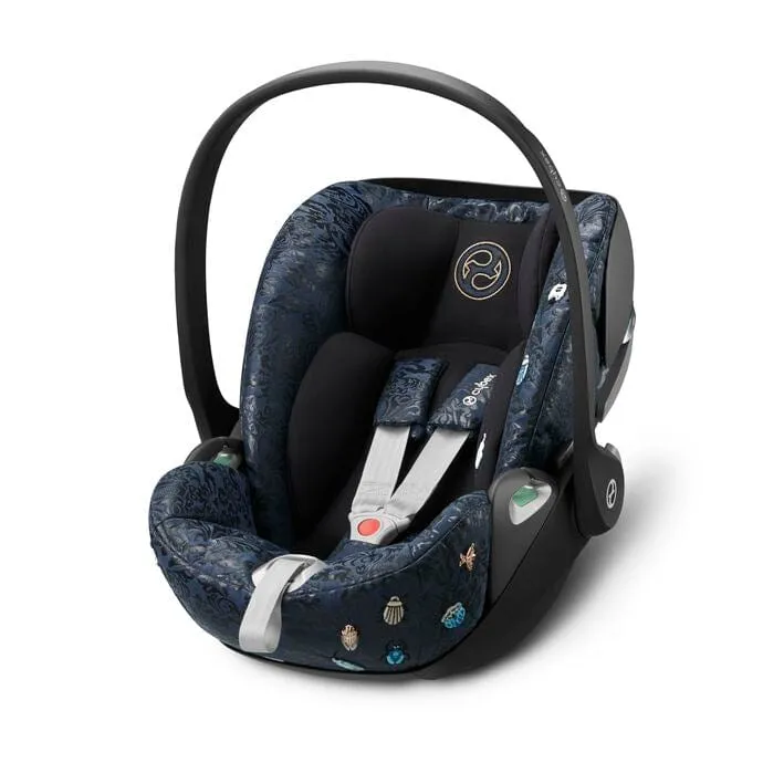 Cybex Cloud T i-Size Rotating Baby Car Seat, Fashion Edition - Jewels of Nature