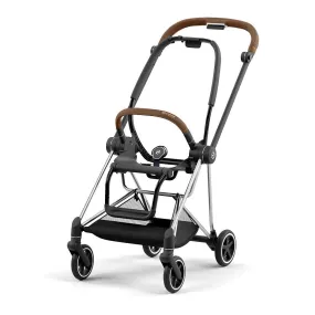 Cybex MIOS Frame - Chrome with Brown Details