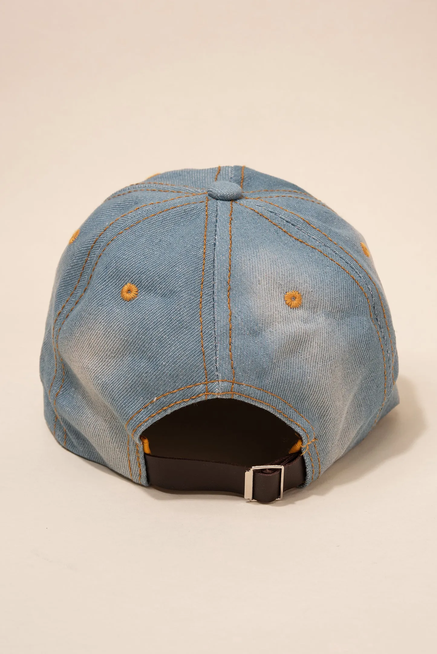 DIVA Denim Rhinestone Cap