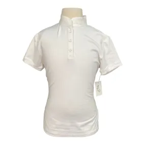 Equiline Kids Short Sleeve Show Shirt in White - Children's 14/15 Years