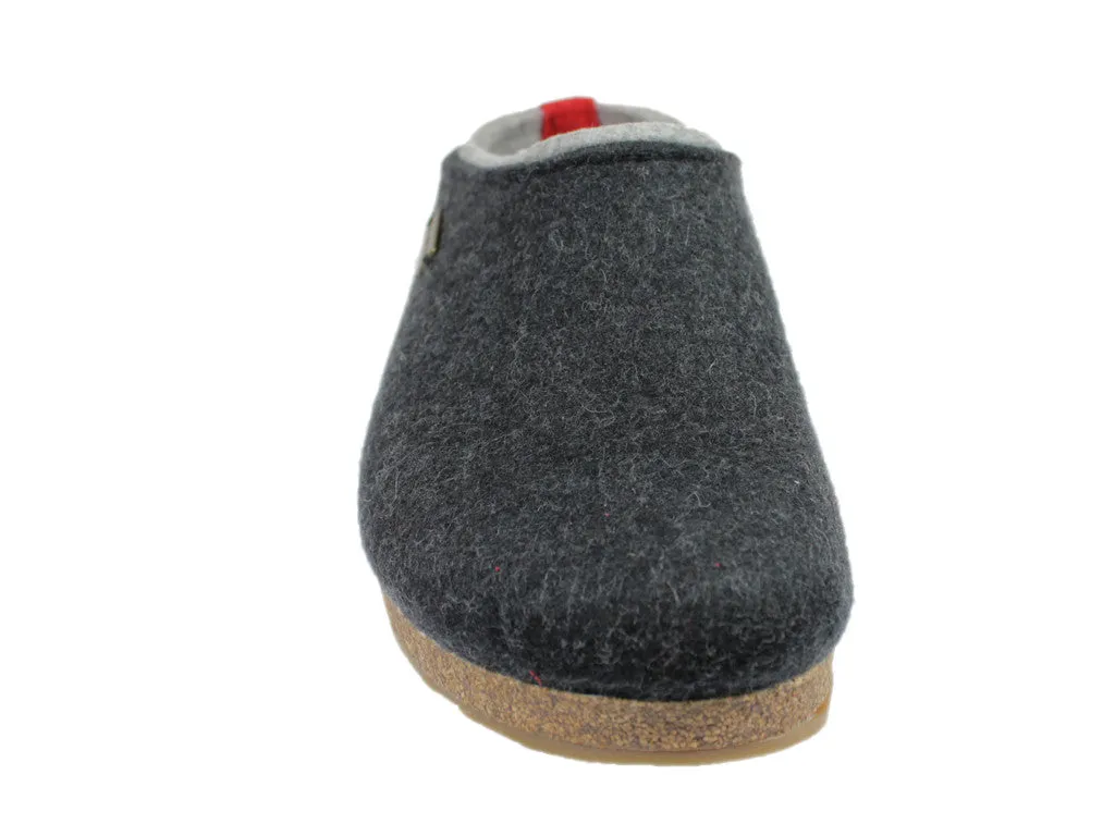 Haflinger Clogs Grizzly Kris Graphite