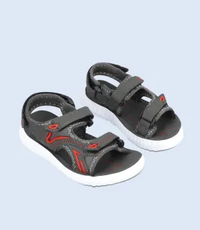 KB0184-GREY-Boys Sandal