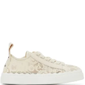 Lauren Lace Sneakers, Mild Beige