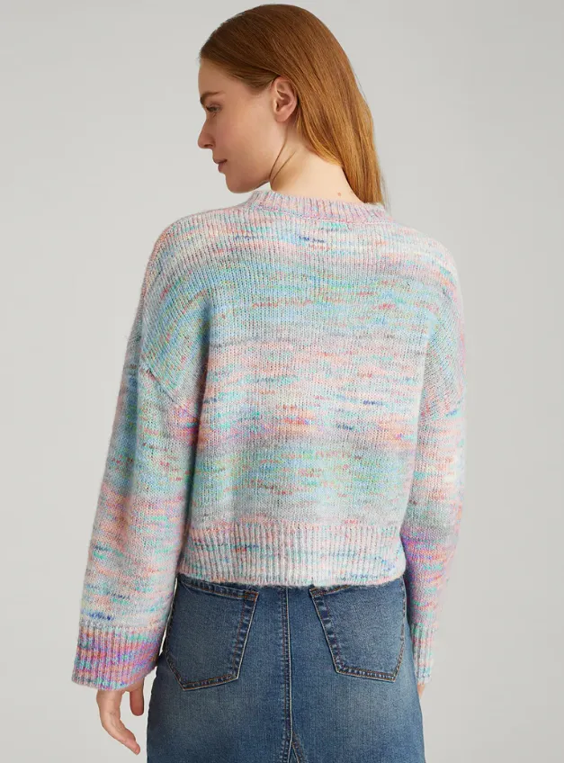 Liyan Space Dye Crewneck Pullover - Final Sale 30% off