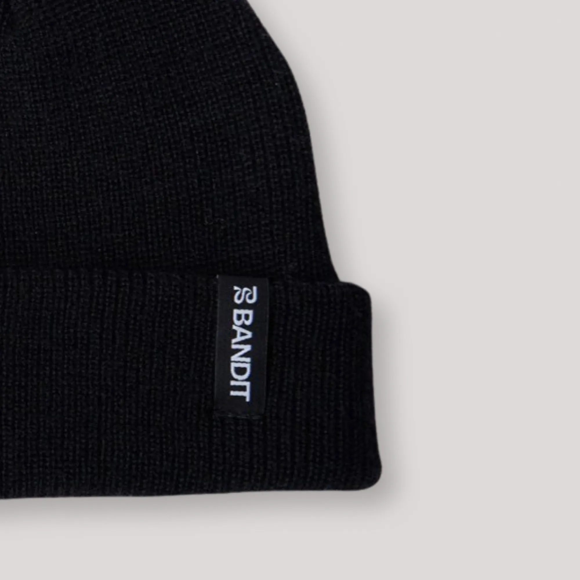 Merino Beanie - Black