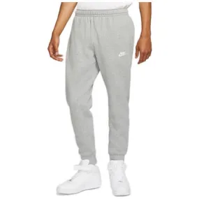 Nike Men's Jogger Pants with elasticated bottom Club Fleece BV2671 063 gray