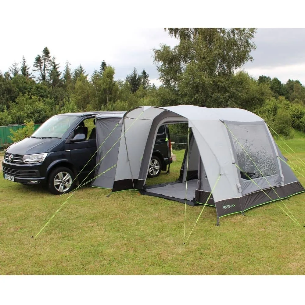 Outdoor Revolution Cayman Curl Air (Low/Mid) Inflatable Drive-Away Awning   Free Footprint (2024)