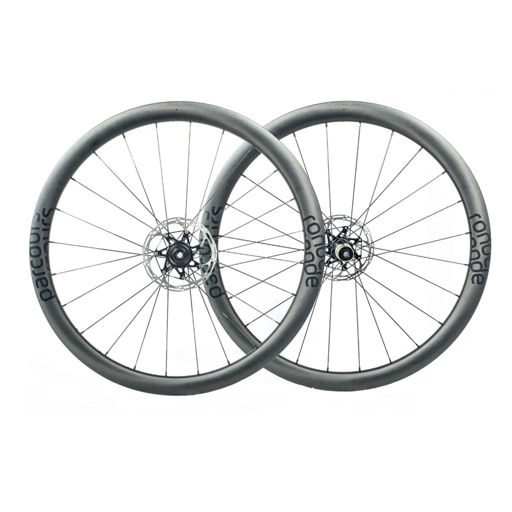 Parcours Ronde Carbon Wheelset 35/39mm - Disc Brake