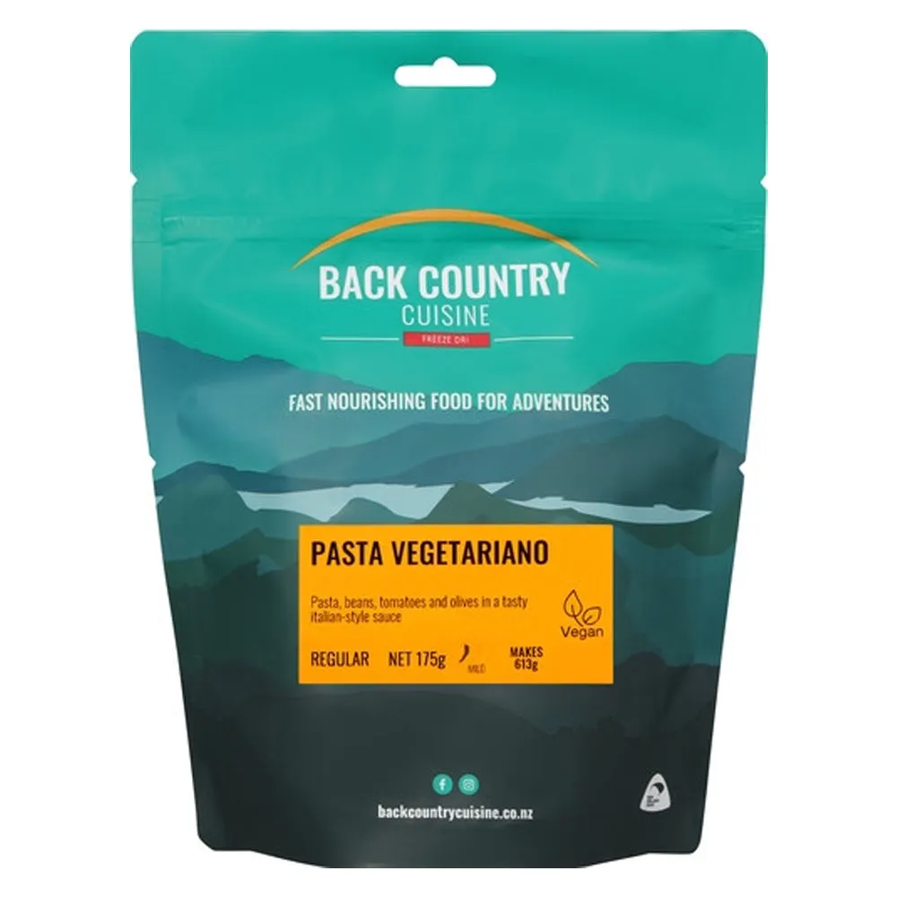 Pasta Vegetariano Freeze Dried Meal - Regular Serve