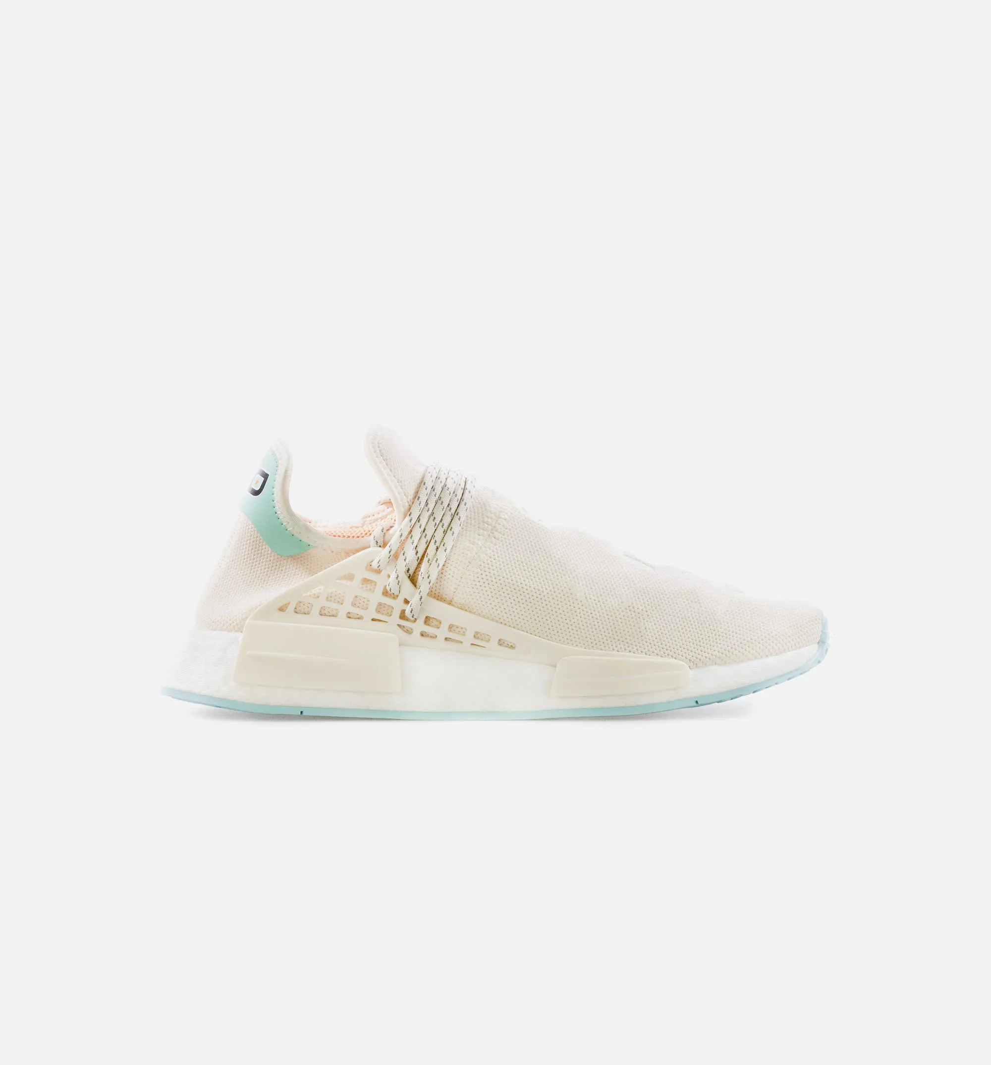 PW HU NMD N.E.R.D Mens Lifestyle Shoe - Chalk White/Glow Orange