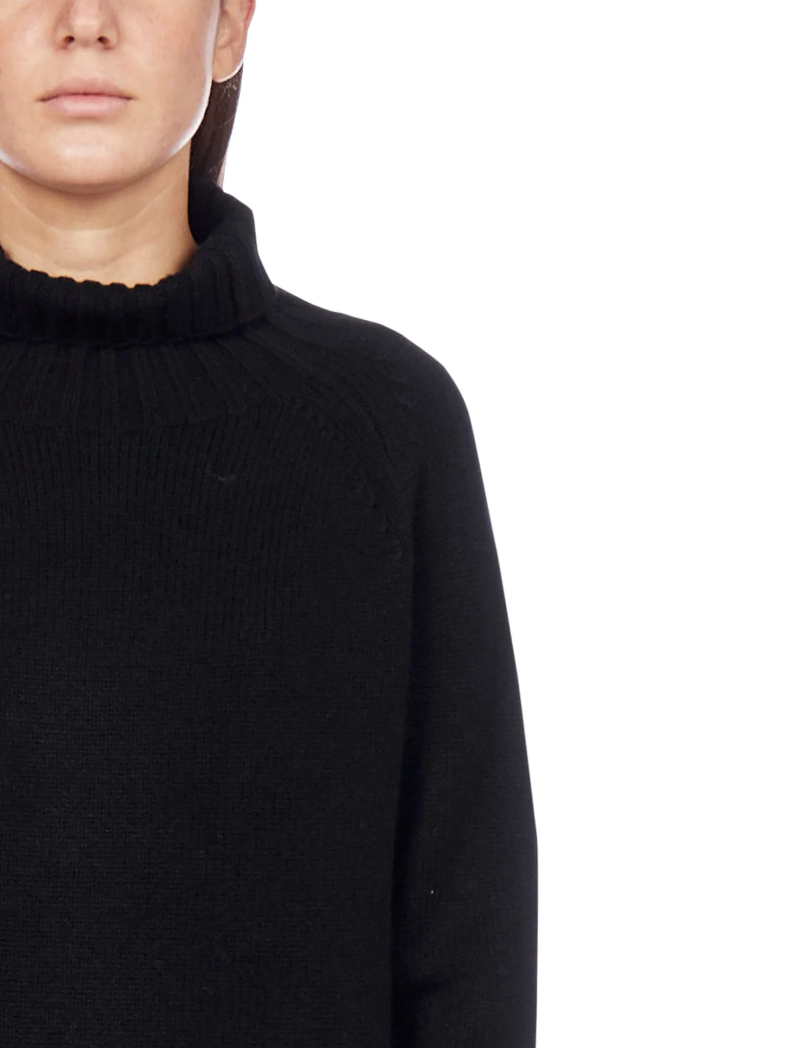 'S Max Mara High Neck Knit Sweater