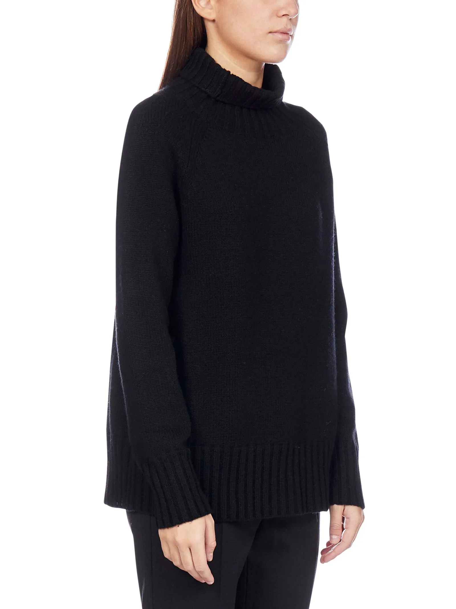 'S Max Mara High Neck Knit Sweater