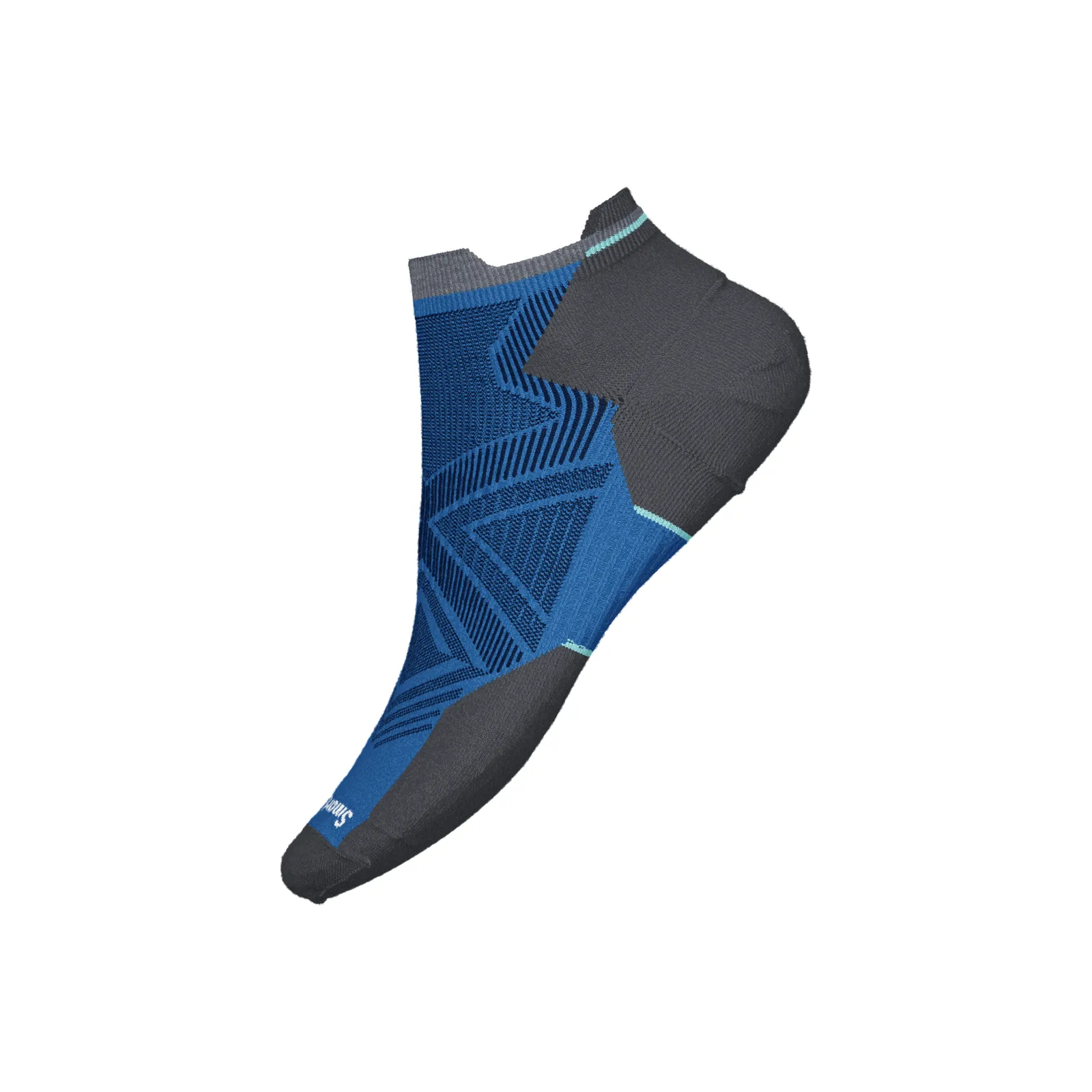 Smartwool Run Targeted Cushion Low Ankle Sock (Men) - Laguna Blue