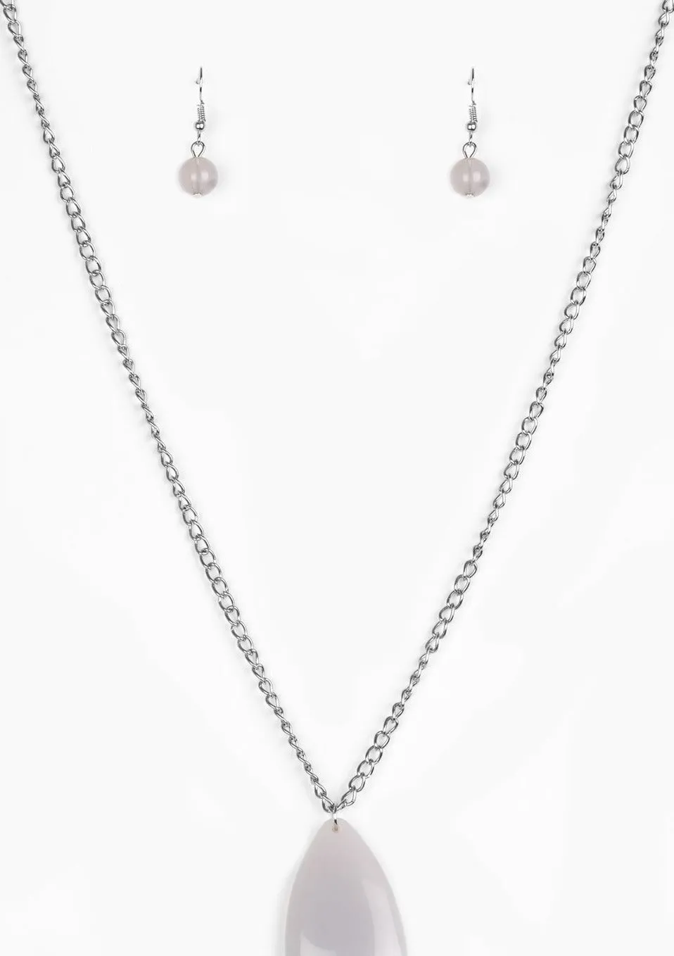 So Pop-YOU-lar Silver Necklace Set