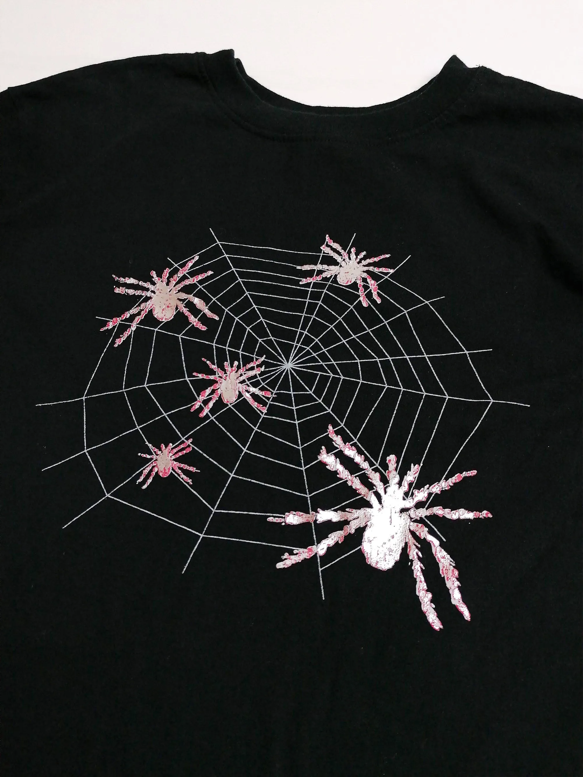 Sparkle Spiders Long Sleeve T-shirt ~ size M-L