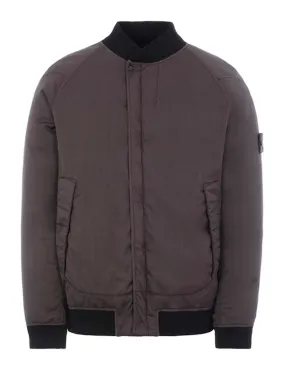 Stone Island Ghost Down Bomber Jacket Brown