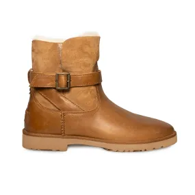 UGG Romely Buckle Chestnut Boots - Women's