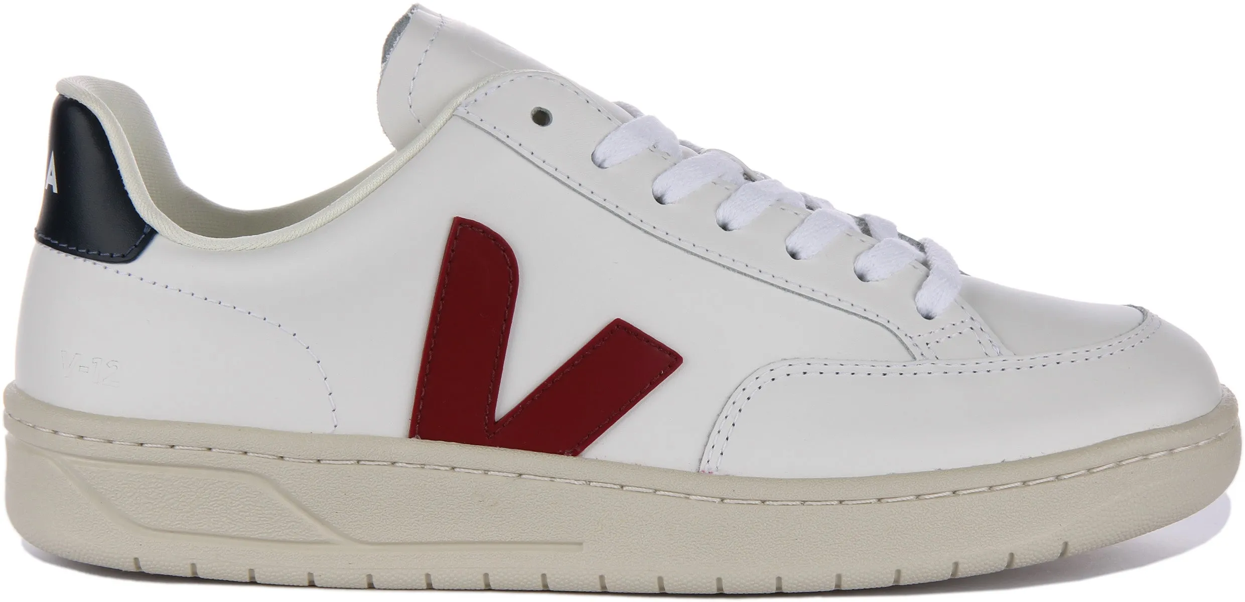 Veja V 12 Leather In White Multi For Men