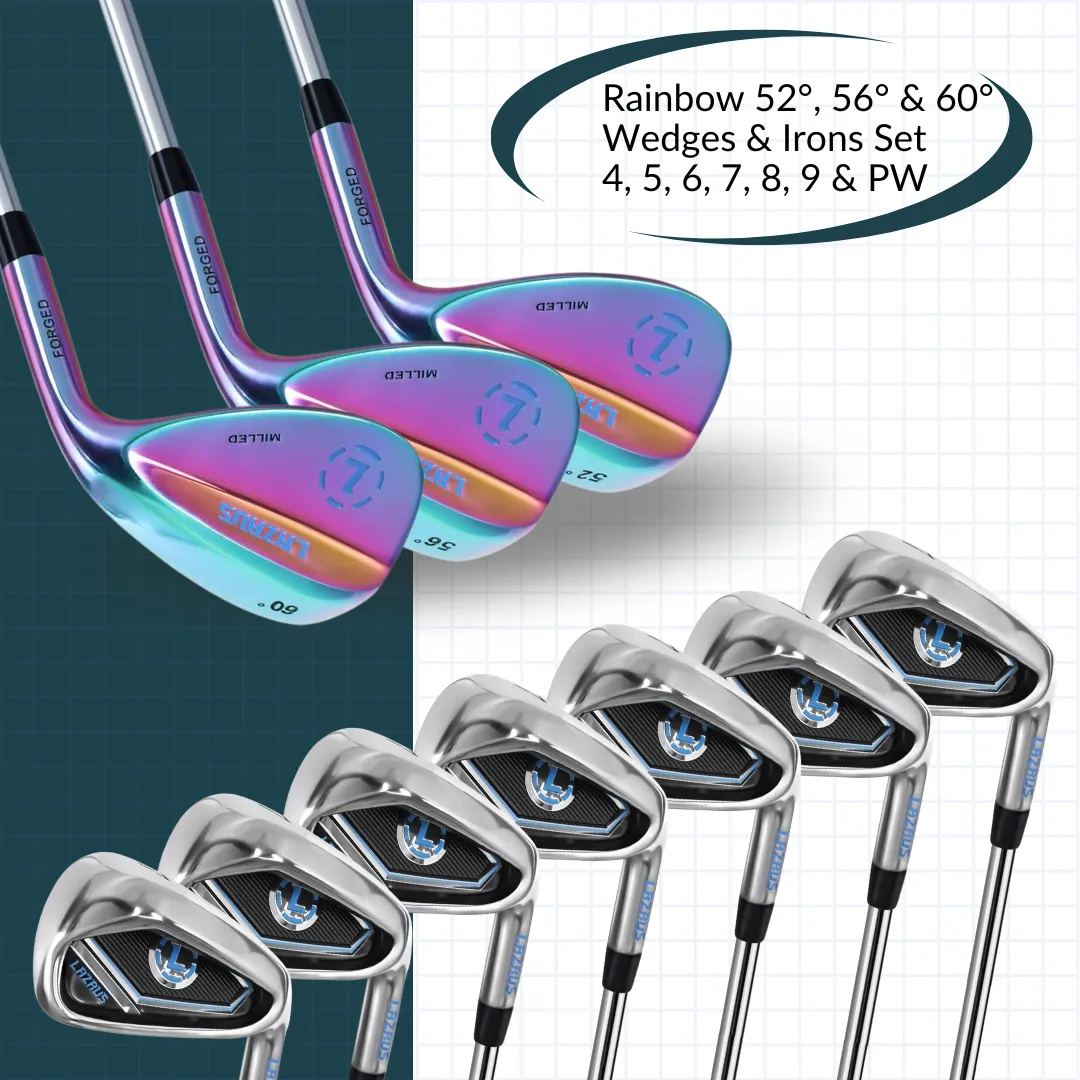 Wedge Set   Irons Set (4-PW, Right Hand or Left Hand) | Lazrus Golf