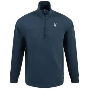 x QGC Half Zip Mid Layer Dark Night Navy - SS24